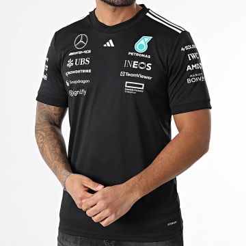 Adidas Sportswear - Tee Shirt A Bandes AMG Mercedes JW5361 Noir