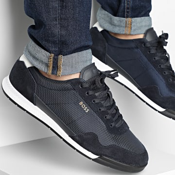 BOSS - Zapatillas Titanium 50536524 Azul oscuro