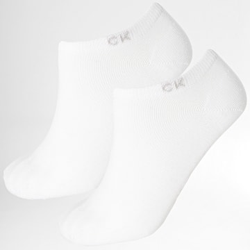 Calvin Klein - Lote de 2 pares de calcetines 701218707 Blanco