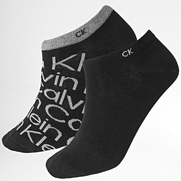 Calvin Klein - Lote de 2 pares de calcetines 701218714 Negro