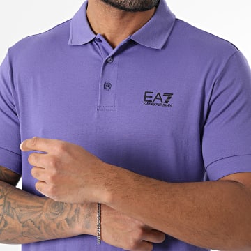 EA7 Emporio Armani - Polo Manga Corta 8NPF14-PJVQZ Morado