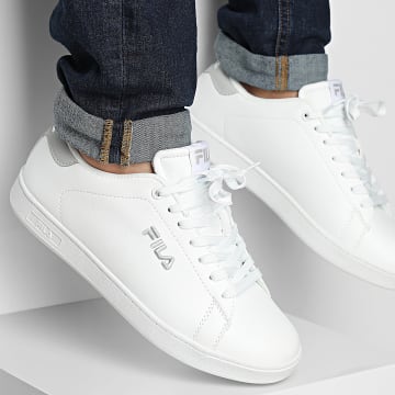Fila - Courtbay Linear Sneakers FFM0401 Blanco Gris Violeta