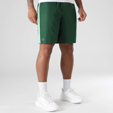 Lacoste - Short Jogging Logo Crocodile Vert