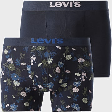 Levi's - Lot De 2 Boxers 701232218 Bleu Marine Floral