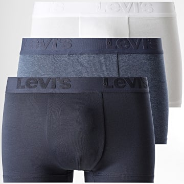 Levi's - Lot De 3 Boxers 905042001 Blanc Bleu Marine