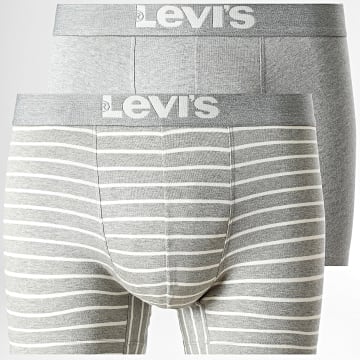 Levi's - Lot De 2 Boxers 905011001 Gris Chiné