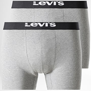 Levi's - Lot De 2 Boxers 701222842 Gris Chiné