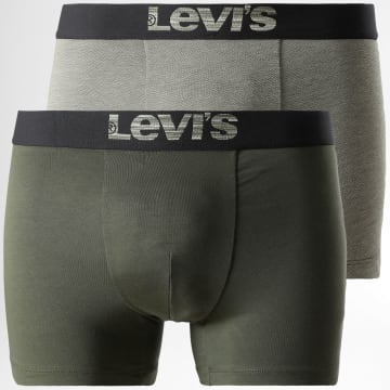 Levi's - Lot De 2 Boxers 701203921 Vert Kaki