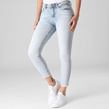 Only - Vaqueros pitillo de mujer 15164319 Lavado azul