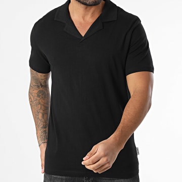 Only And Sons - Polo Manches Courtes Abraham Noir