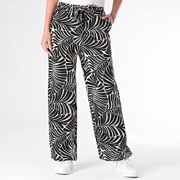 Only - Pantalon Femme Nova Life Noir Beige