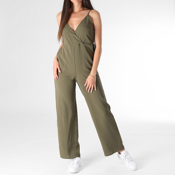 Only - Combinaison Débardeur Femme Nova Life Elite Vert Kaki