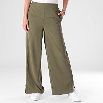 Only - Pantalon Jogging Femme Nova Life Vert Kaki
