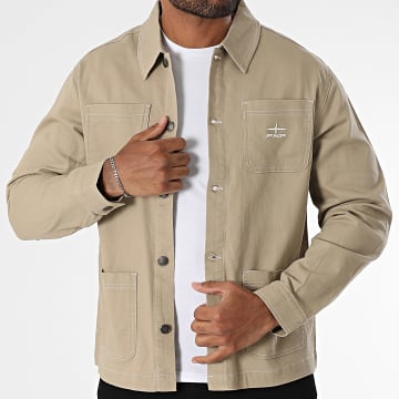 Project X Paris - Überhemd 2533149 Beige