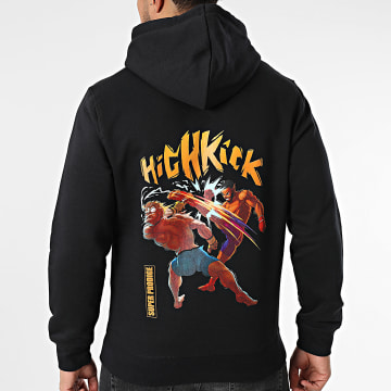 Super Prodige - High Kick Hoodie Black Yellow