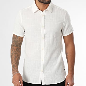 Teddy Smith - Short-sleeved Cut Shirt 10711556D Beige