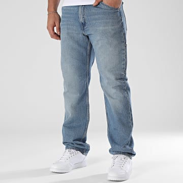 Teddy Smith - Carpenter Used Regular Jeans 10116965D Azul Denim
