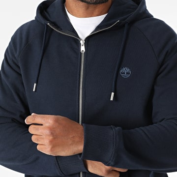 Timberland - Sudadera con capucha y cremallera A2F6Y Azul marino