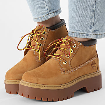 Timberland - Stivali Stone Street Mid Waterproof 1A5RF9 Grano Donna