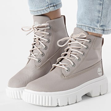 Timberland - Stivali Donna Greyfield Mid Lace Boot A2JGD Humus