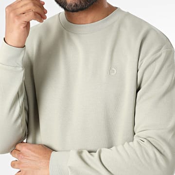 Classic Series - Sudadera con cuello redondo 1045957-XX-12 Verde caqui claro