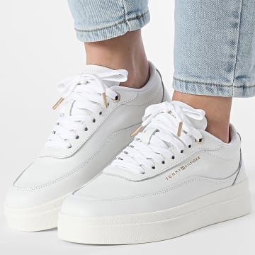 Tommy Hilfiger - Baskets Femme Modern Court Sneaker 8800 White