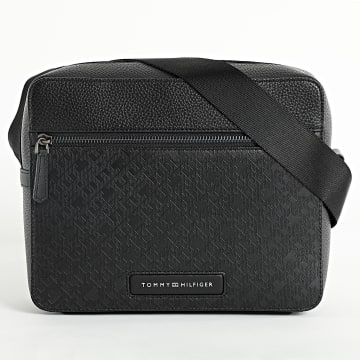 Tommy Hilfiger - Sacoche Monogram Mini Messenger 3211 Noir