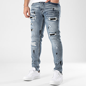 2Y Premium - Vaqueros pitillo azules