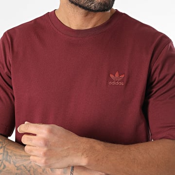Adidas Originals - Tee Shirt Trefoil Essential JC9992 Bordeaux