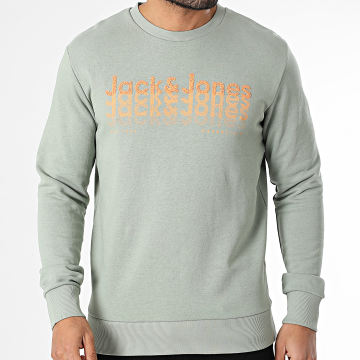 Jack And Jones - Sweat Crewneck Tex Vert Clair