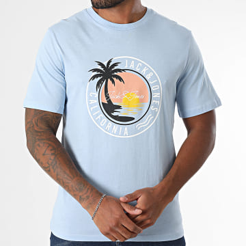 Jack And Jones - Camiseta Palma Azul Claro