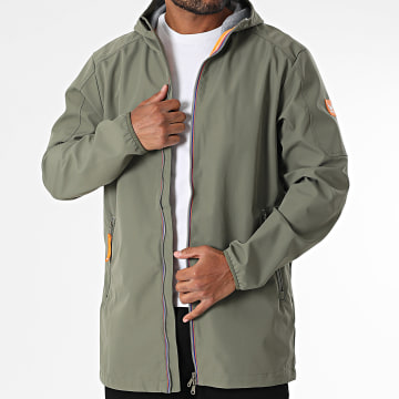 Kaporal - Badox Chaqueta con capucha y cremallera Verde caqui