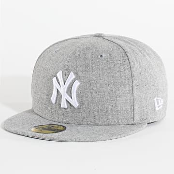 New Era - Gorra MLB Basic 59Fifty NY Yankees 11044974 Heather Grey