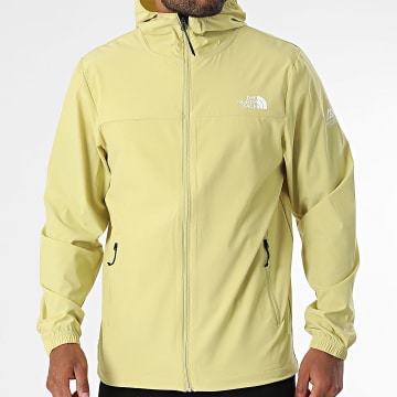 The North Face - Veste Zippée Capuche Wind A8BP1 Vert