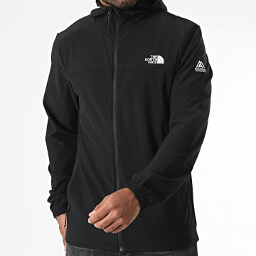 The North Face - Veste Zippée Capuche Wind A8BP1 Noir
