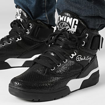 Ewing Athletics - Ewing 33 Hi Vintage 1BM02599 Zwarte Gardenia Hi-Top Sneakers