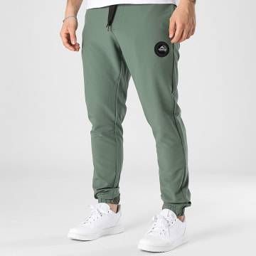 Helvetica - Pantaloni da jogging Havana verde cachi