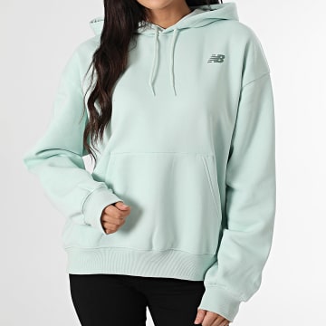 New Balance - Sweat Capuche Femme WT51947 Vert Clair
