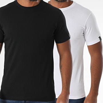 Schott NYC - Juego De 2 Camisetas Blanco Negro