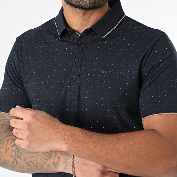 Teddy Smith - Polo Manches Courtes Pasy 2 11315269D Bleu Marine