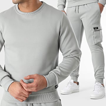 Zelys Paris - Ensemble De Survetement Gris