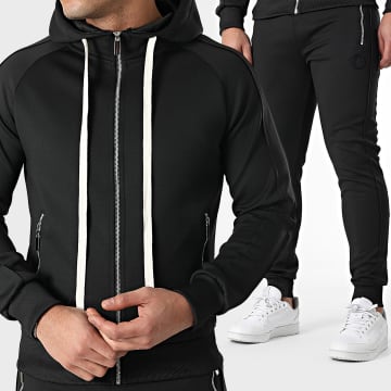 Zelys Paris - Ensemble De Survetement Noir