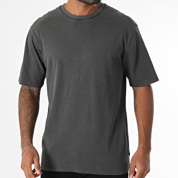 Only And Sons - T-Shirt Oversize Distress Anthrazitgrau