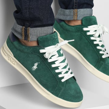 Polo Ralph Lauren - Baskets Heritage Court II Green Navy