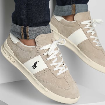 Polo Ralph Lauren - Heritage Aera Milkshake Wit Sneakers