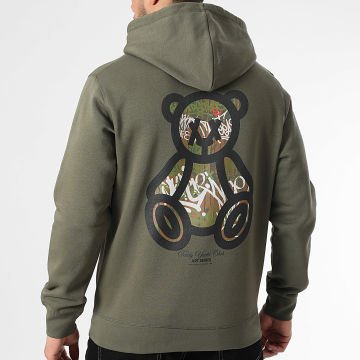 Teddy Yacht Club - Sweat Capuche Art Series Travis Kaki Vert Kaki