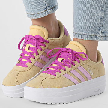 Adidas Sportswear - Baskets Femme VL Court Bold JI1019 Orange Tint Bliss Lilac
