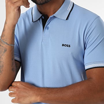 BOSS - Polo de manga corta Paul Slim 50506193 Azul claro