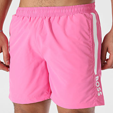 BOSS - Short De Bain A Bande Dolphin 50508963 Fuchsia