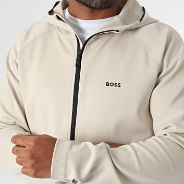 BOSS - Veste Zippée Capuche Sicon Active 50531224 Beige
